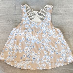 Blu-Pepper boho tank top